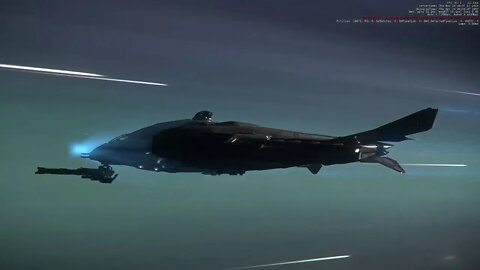 Star Citizen Vanguard in QT ... video test 720p