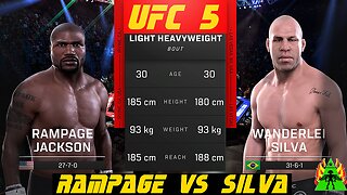 UFC 5 - RAMPAGE VS SILVA
