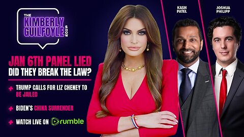 Trump Calls for the Jailing of Liz Cheney + Secret Chinese Bio Lab in California! | Kash Patel and Joshua Philipp on the Kimberly Guilfoyle Show