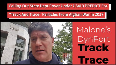 Calling Out DynCorp Track And Trace Particles In 2017, USAID PREDICT