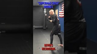 Heroes Training Center | Kickboxing & MMA "How To Throw A Superman Cross & Round 1" | #Shorts