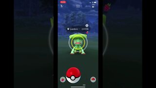 Pokémon Go - Catching Lombre Gameplay #Shorts