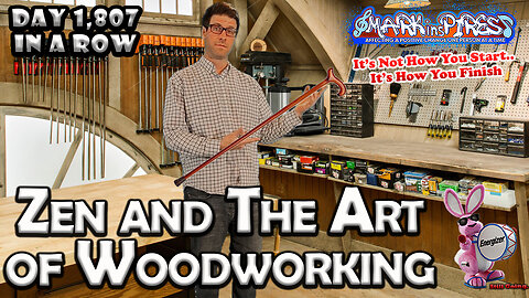 Zen & The Art of Woodworking: Finishing The Walking Cane