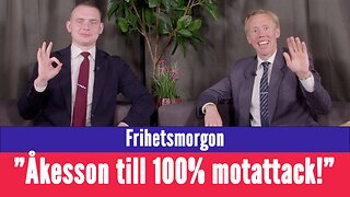 Frihetsmorgon - "Jimmie Åkesson vägrar pudla - går till stenhård motattack"
