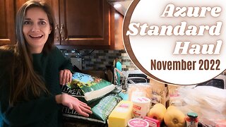 Azure Standard Haul November 2022 | Fall Grocery Shopping Haul