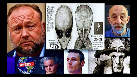 Clif High Dustin Nemos Juan O Savin Alex Jones VictorHugo Aliens Demons Fallen Angel Alister Crowley