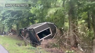 Marco Patriots return home after helping those affected by flash floods in Kentucky