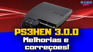 PS3 Hen 3.0.0 - Novidades e como atualizar direto do PS3!