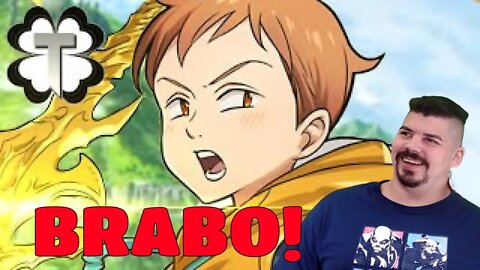 REACT POSSO VOAR King👑 (Nanatsu no Taizai) Taiga Luck - MELHOR DO MUNDO