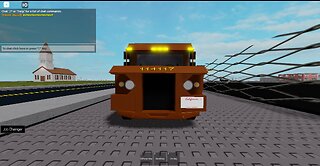 (272) UPS truck Diesel driving in Roblox