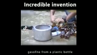 Extract Gasoline from plastic