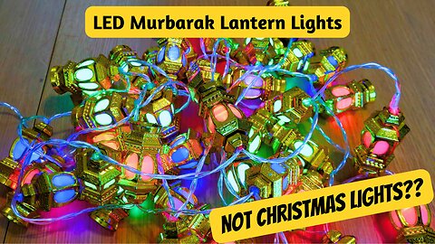 Murbarak LED Lantern Lights