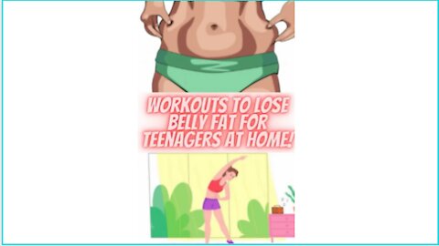 workouts to lose belly fat for teenagers at home #Workouts