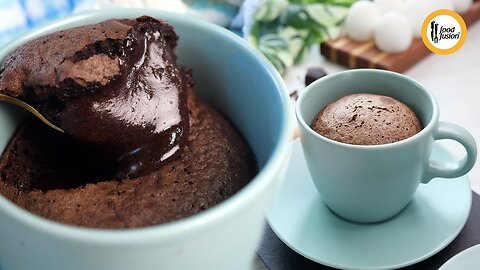 Chocolate Lava cake recipe by Food Fussion