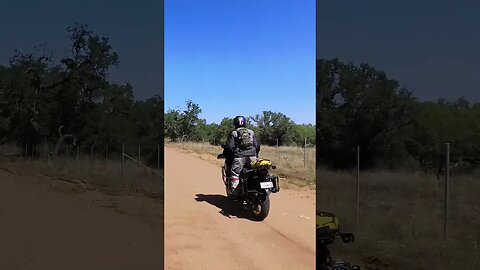 Triumph Tiger 900 GT Pro, Honda Africa Twin, KTM 890 |Texas Backroads and Creeks #shorts #motorcycle
