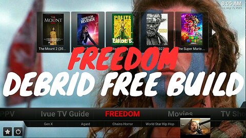 Kodi Builds - Freedom - Debrid FREE build - Funsters Repo