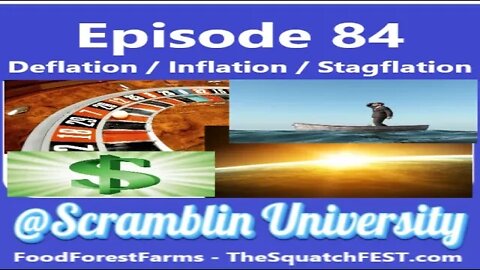 @Scramblin University - Episode 84 - Deflation Inflation Stagflation