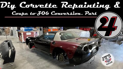 DIY C5 Corvette Refinishing & Coupe to Z06 Conversion