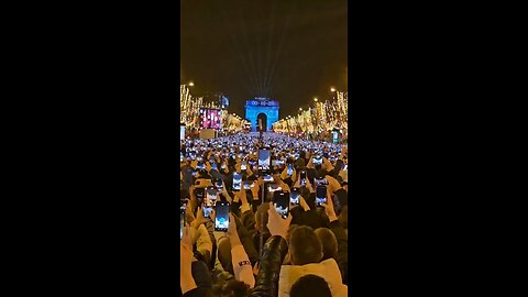 Paris New Year Celebration