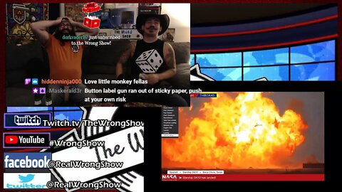 VOD The Wrong News 5-11-21 (We got muted for 8 minutes with zero explanation, TWITCH)