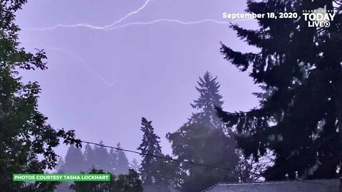 Thunderstorms, Wildfire & Air Quality Update