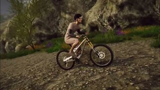 Playing the New Steam Game Bicycle Rider Simulator