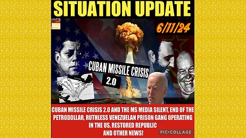 SITUATION UPDATE 6/11/24 - NFauci Testifies To Congress, Nato At War W/Russia, Israel & Hezbollah