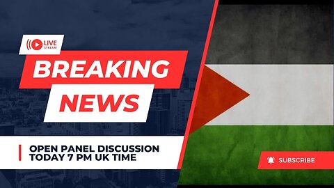 Breaking News! Gaza and what is not told in the media. Open Panel. #Gaza #fakenews #palistine
