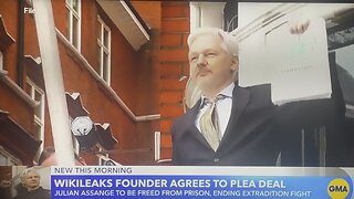 Julian Assange is now Free