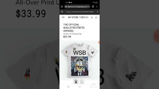 🚨GET YOUR OFFICIAL🚨 WALLSTREETBETS T SHIRT NOW. LOW STOCK