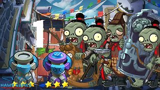 PvZ Online - Adventure Mode - Snow on line 1 | @peacannon