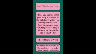 Bible Memory Verse of the Day #christianity #God #Jesus #Bible #Biblestudy #1Corinthians