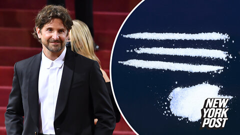 Bradley Cooper reveals he was 'addicted to cocaine' in his 'lost' 20s