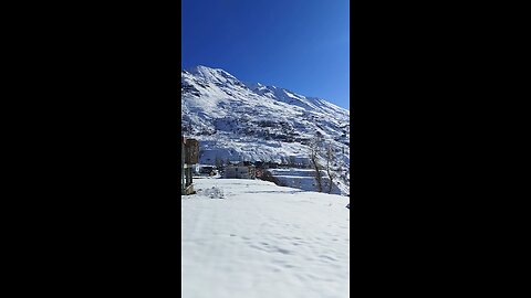 White sunny morning - Sissu 🌨️💕 03.12.2023 Himachal Pradesh