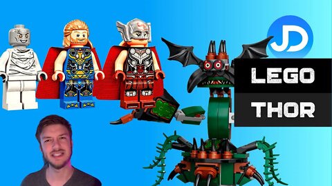 LEGO Thor Love and Thunder Attack on New Asgard 76207