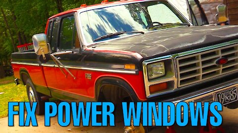 Ford Truck Power Window Motor Replacement