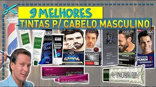 🏆 9 Melhores Tintas para Cabelo Masculino