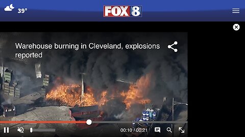 FACTORY 🏭 BLOWS UP IN CLEVELAND