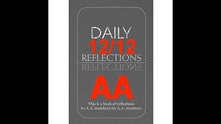 Daily Reflections – December 12 – Alcoholics Anonymous - Read Along