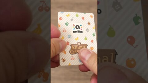 Animal Crossing Amiibo Cards Unboxed! Part 12 #SHORTS
