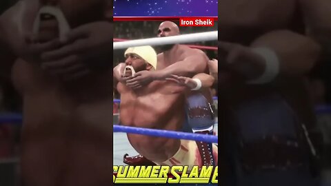 Iron Sheik Makes Hulk Hogan Submit WWE Classic Matchup USA Iran #hulkhogan #wwe #wwe2k23