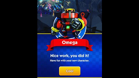 Sonic Dash - E-123 Omega Gameplay on iOS