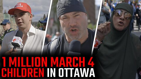 Thousands rally in Ottawa against gender indoctrination in schools, far-left activists counter