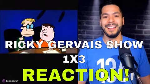 Karl Pilkington in the Ricky Gervais Show 1x3 (Reaction!)
