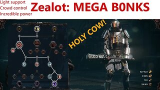 the CRAZY strong Indignatus Crusher | Patch 14 | Zealot Build | Darktide