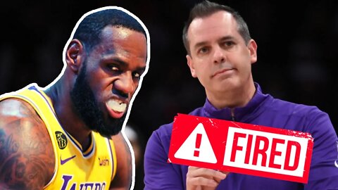 Frank Vogel Gets FIRED By The Los Angeles Lakers | This Season Is ALL LeBron James' Fault