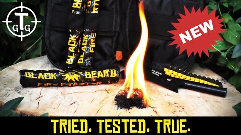 #1 Fire Starter in the USA | Black Beard Fire | Survival Rated