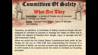 NLA - Introduction to Committees of Safety