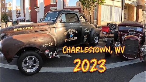 Charlestown, WV 2023 Downtown car show walk through