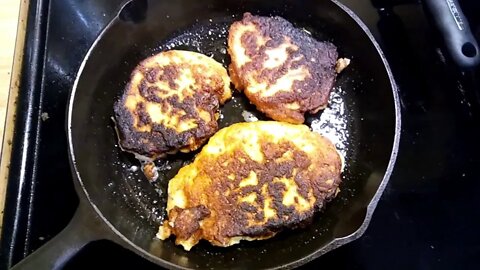 Cast Iron Cooking for breakfast